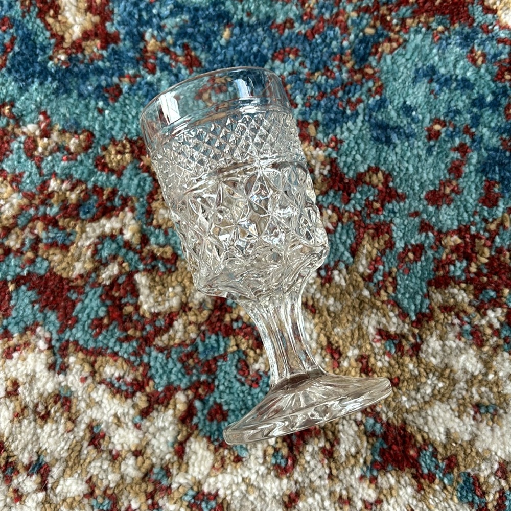 Vintage (1940’s) Anchor Hocking “Wexford” Cordial Glass